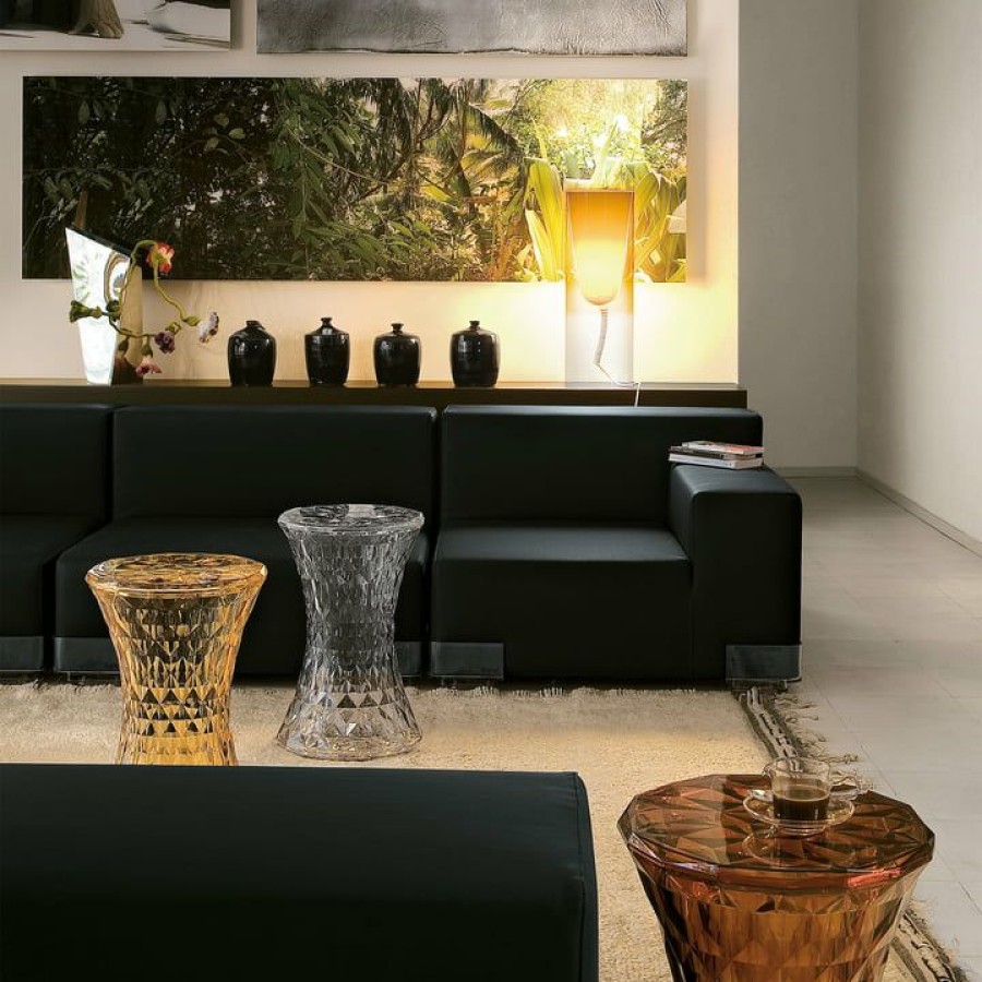 Kartell * | Best Quality Kartell Stone Side Table And Stool