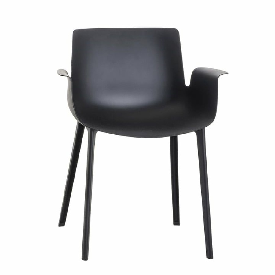 Kartell * | Typical Style Kartell Piuma Chair, Black