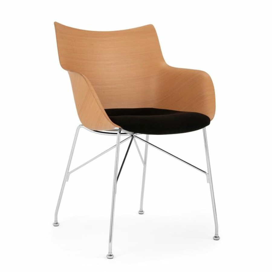 Kartell * | Bargain Sale Kartell Q/Wood Armchair