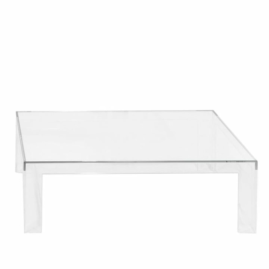 Kartell * | Typical Style Kartell Invisible Table H 31,5Cm, Transparent