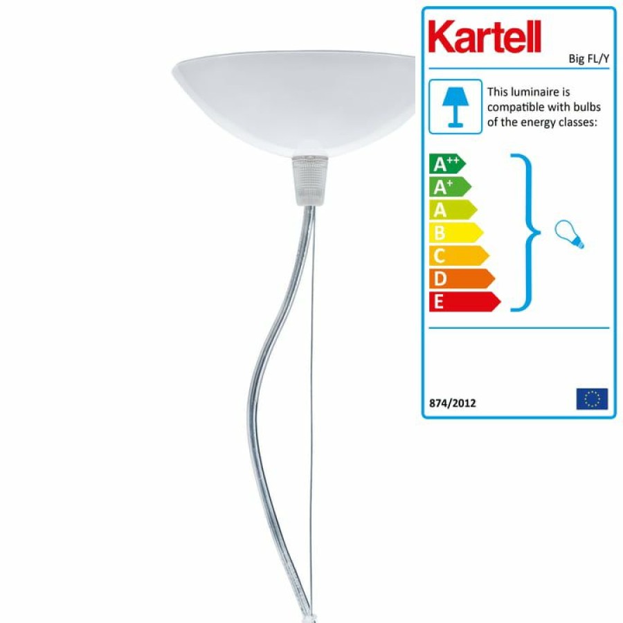 Kartell * | Popular Kartell Big Fl/Y Pendant Luminaire