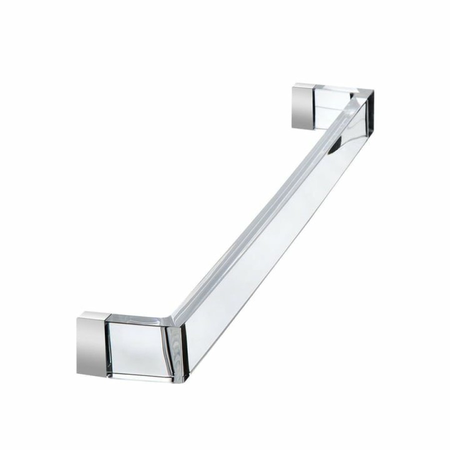 Kartell * | Typical Style Kartell Rail Towel Holder 60 Cm. Clear Glass