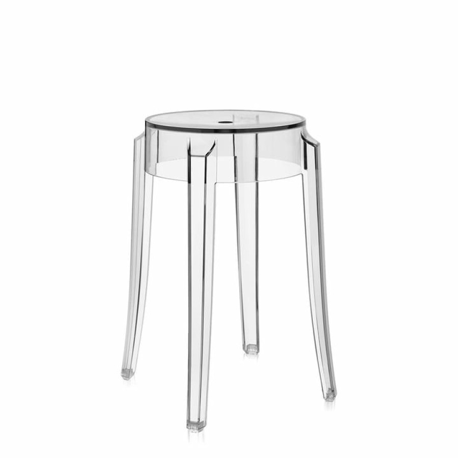 Kartell * | Featured Kartell Charles Ghost Stool