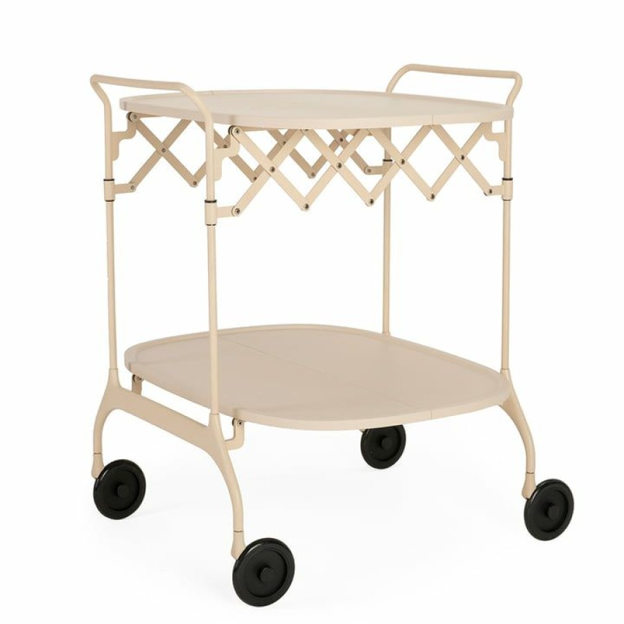 Kartell * | Bargain Sale Kartell Gastone Serving Trolley 4473 Matt