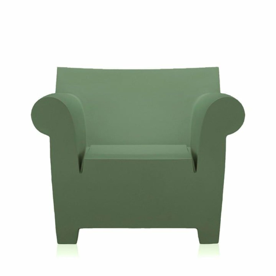 Kartell * | Online Kartell Bubble Club Armchair, Zinc White