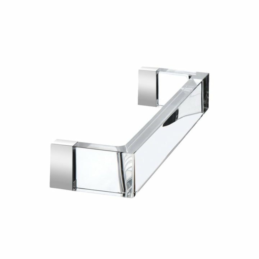 Kartell * | Best Quality Kartell Rail Towel Holder 60 Cm. Clear Glass