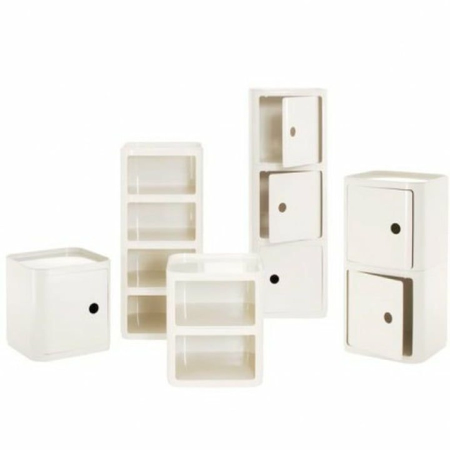 Kartell * | Popular Kartell Componibili Tur 4978, White