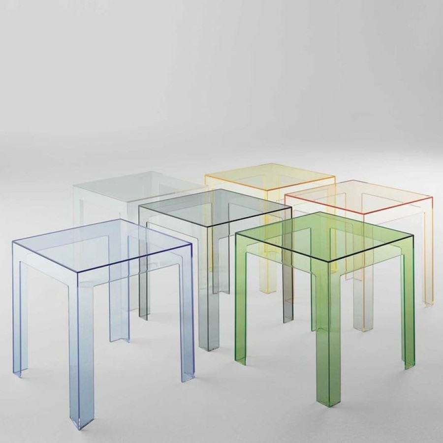 Kartell * | Typical Style Kartell Jolly Side Table Clear Glass